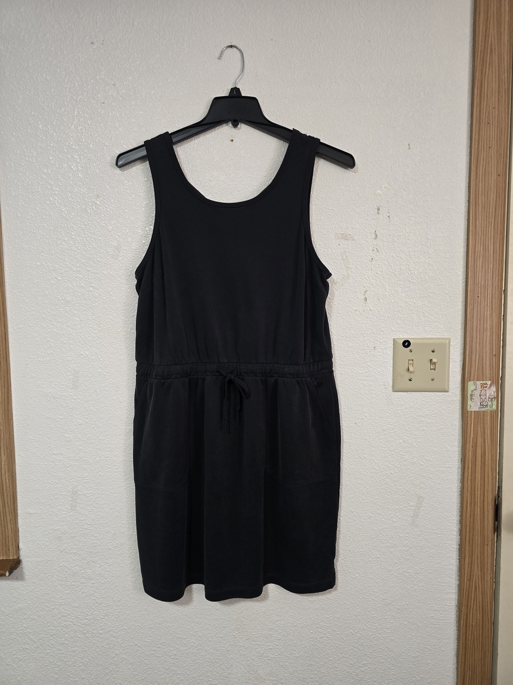 CALIA Heather Gray Athleisure Dress Fits Like M L Pit to Pit 20"